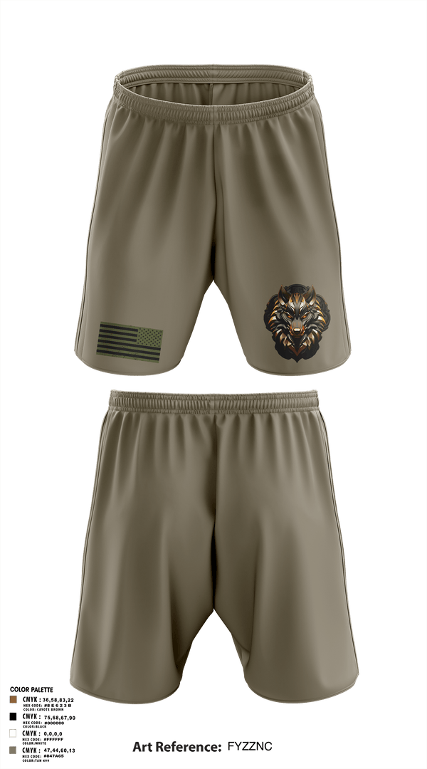 Athletic Shorts With Pockets, 501st BSBWolfpack, Army, Teamtime, Team time, sublimation, custom sports apparel, team uniforms, spirit wear, spiritwear, sports uniforms, custom shirts, team store, custom team store, fundraiser sports, apparel fundraiser