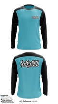 SAGAZZ 72853678 Long Sleeve Performance Shirt - 1