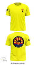 Arizona Underwater Explorers 16457471 Short Sleeve Performance Shirt - 43