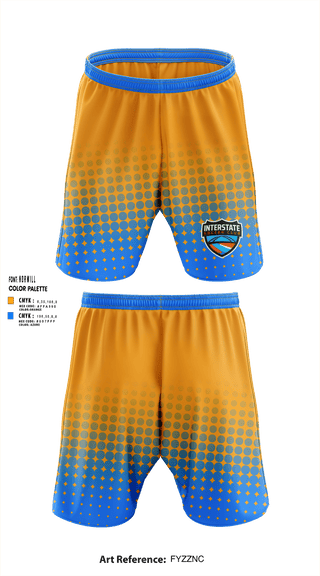 Athletic Shorts With Pockets, Interstate Soccer Club, Men's Soccer, Teamtime, Team time, sublimation, custom sports apparel, team uniforms, spirit wear, spiritwear, sports uniforms, custom shirts, team store, custom team store, fundraiser sports, apparel fundraiser