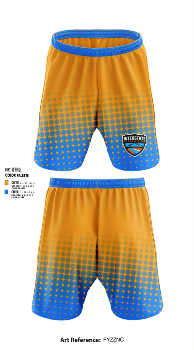 Interstate Soccer Club 35710891 Athletic Shorts With Pockets - 1