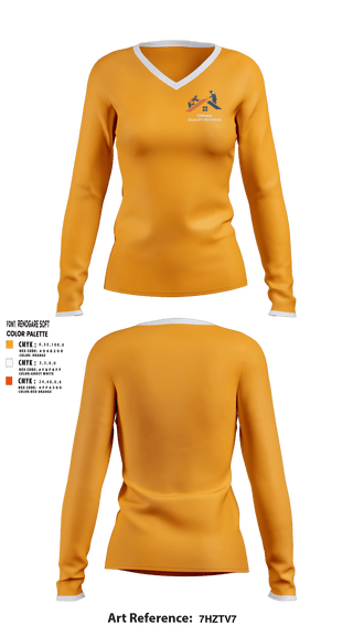 Women's Long Sleeve Vneck Shirt, TOPMAN, , Teamtime, Team time, sublimation, custom sports apparel, team uniforms, spirit wear, spiritwear, sports uniforms, custom shirts, team store, custom team store, fundraiser sports, apparel fundraiser