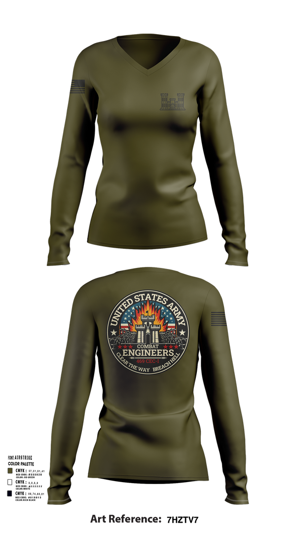Women's Long Sleeve Vneck Shirt, 469 En Co, , Teamtime, Team time, sublimation, custom sports apparel, team uniforms, spirit wear, spiritwear, sports uniforms, custom shirts, team store, custom team store, fundraiser sports, apparel fundraiser