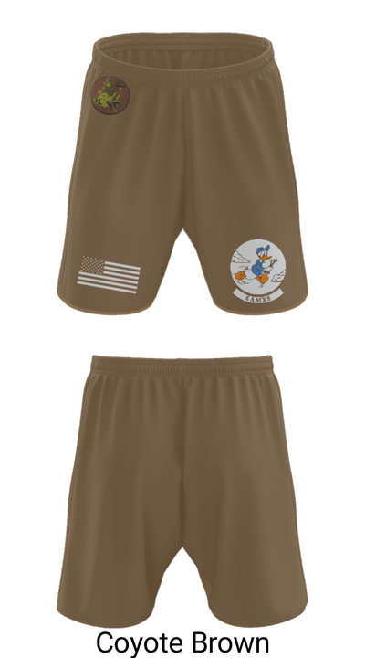 6 AMXS 55831023 Athletic Shorts With Pockets - 9