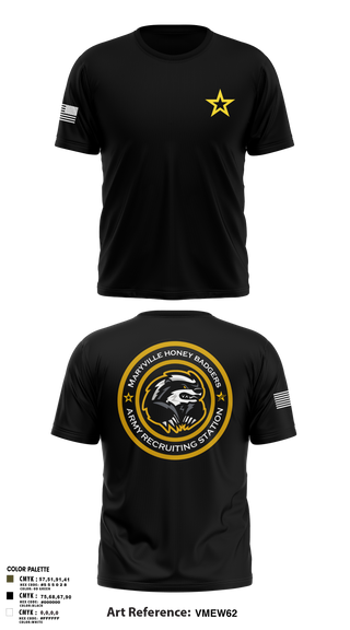 Short Sleeve Performance Shirt, Maryville Honeybadger, Army, Teamtime, Team time, sublimation, custom sports apparel, team uniforms, spirit wear, spiritwear, sports uniforms, custom shirts, team store, custom team store, fundraiser sports, apparel fundraiser