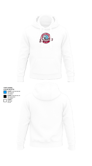 Hoodie, Talladega College Volleyball, Women's Volleyball, Teamtime, Team time, sublimation, custom sports apparel, team uniforms, spirit wear, spiritwear, sports uniforms, custom shirts, team store, custom team store, fundraiser sports, apparel fundraiser