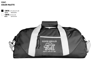 Duffle Bag, Rancho Morales, , Teamtime, Team time, sublimation, custom sports apparel, team uniforms, spirit wear, spiritwear, sports uniforms, custom shirts, team store, custom team store, fundraiser sports, apparel fundraiser