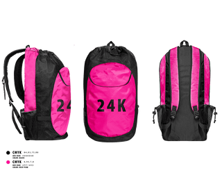KINGS Gear Bag 1, 24k, Men's Basketball, Teamtime, Team time, sublimation, custom sports apparel, team uniforms, spirit wear, spiritwear, sports uniforms, custom shirts, team store, custom team store, fundraiser sports, apparel fundraiser