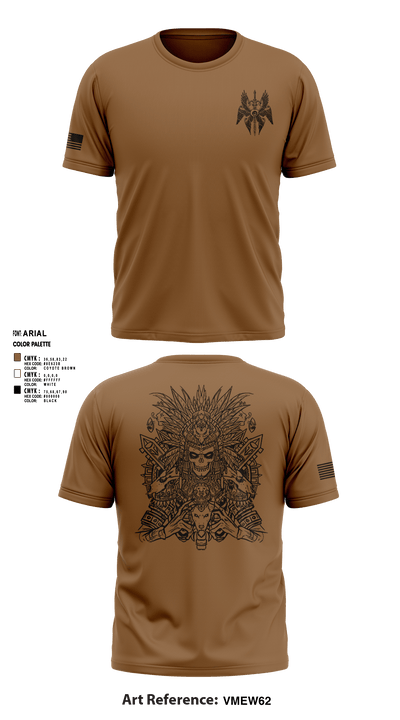 Wardogs 96790208 Short Sleeve Performance Shirt - 1