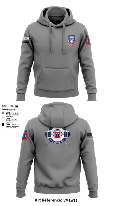 82nd ADSB H2F 64570500 Hoodie - 2
