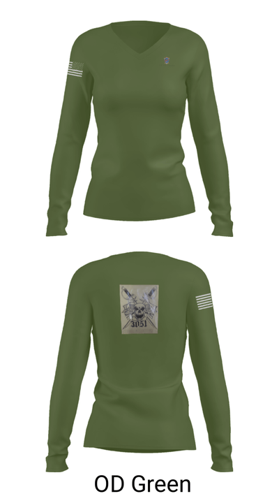 SCMIC MTT 31466720 Women's Long Sleeve V-neck Shirt - 57