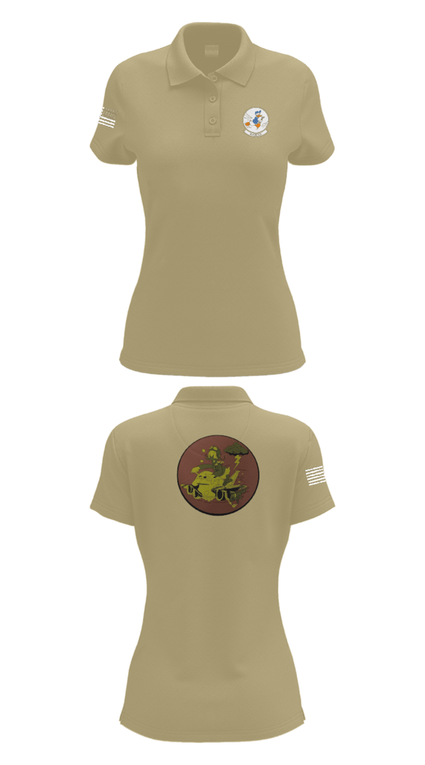 Women's Short Sleeve Performance Polo, 6 AMXS, Air Force, Teamtime, Team time, sublimation, custom sports apparel, team uniforms, spirit wear, spiritwear, sports uniforms, custom shirts, team store, custom team store, fundraiser sports, apparel fundraiser