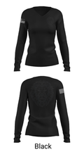 382 SRT 54292803 Women's Long Sleeve V-neck Shirt - 37