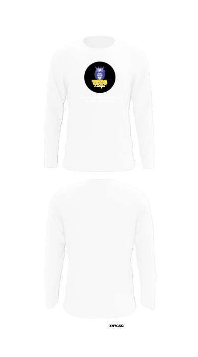 Victory Christian Center School Volleyball 8557408 Long Sleeve Performance Shirt - 8