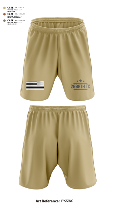 2668th TC 86301834 Athletic Shorts With Pockets - 1