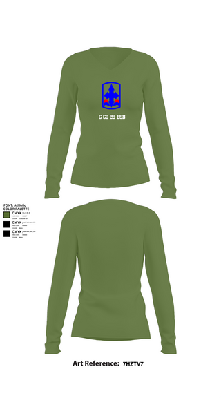 Women's Long Sleeve Vneck Shirt, C co 29 BSB, , Teamtime, Team time, sublimation, custom sports apparel, team uniforms, spirit wear, spiritwear, sports uniforms, custom shirts, team store, custom team store, fundraiser sports, apparel fundraiser