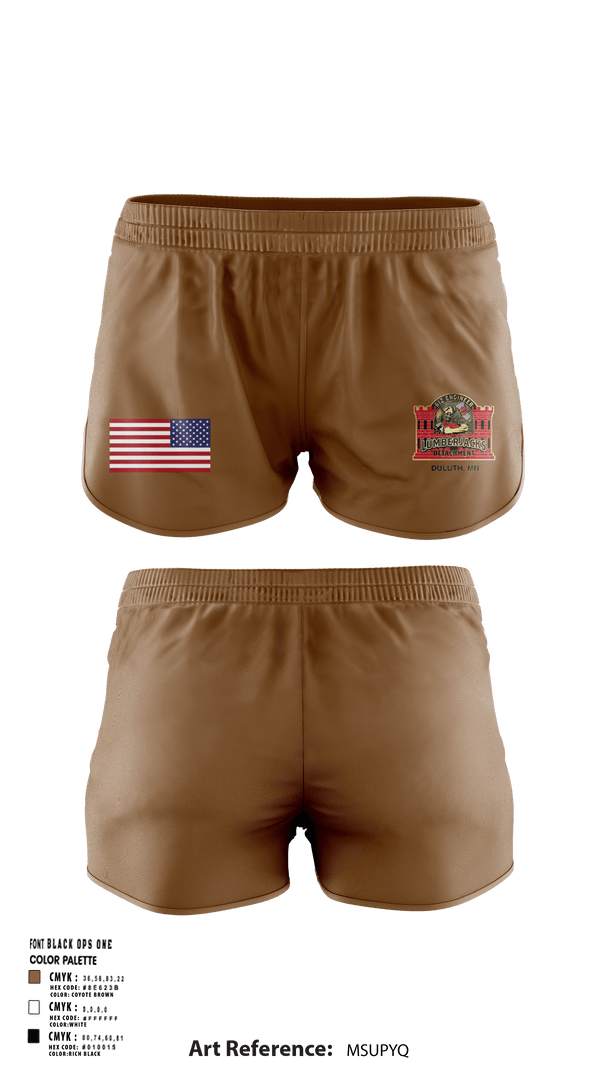 Ranger Panties, 612 Engineer Detachment, , Teamtime, Team time, sublimation, custom sports apparel, team uniforms, spirit wear, spiritwear, sports uniforms, custom shirts, team store, custom team store, fundraiser sports, apparel fundraiser