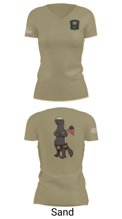 1-22 ASB 88977658 Women's Short Sleeve V-neck Shirt - 88
