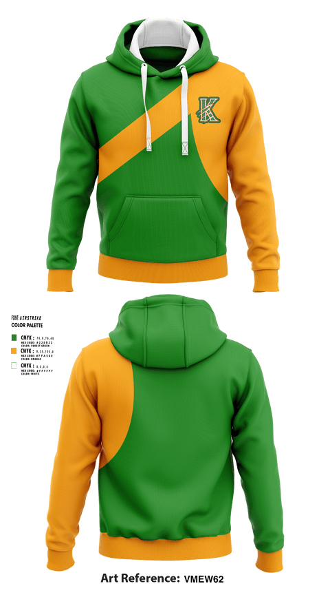 Hoodie, Kentland, Football, Teamtime, Team time, sublimation, custom sports apparel, team uniforms, spirit wear, spiritwear, sports uniforms, custom shirts, team store, custom team store, fundraiser sports, apparel fundraiser