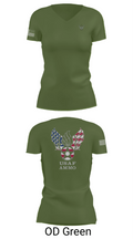 7th Munitions Sq 29669967 Women's Short Sleeve V-neck Shirt - 48