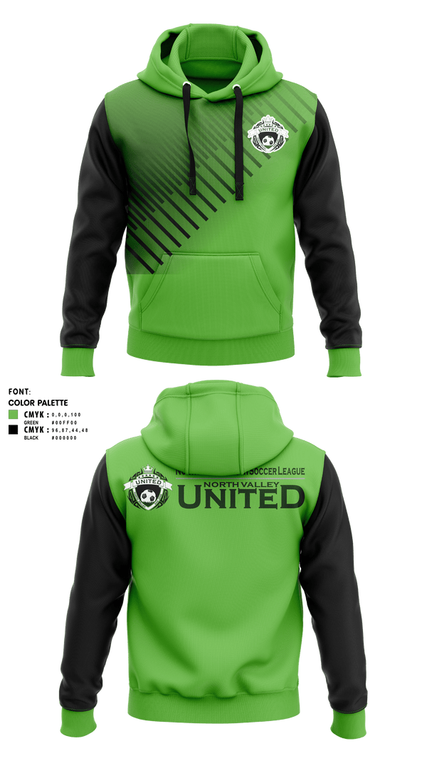 Hoodie, North Valley Youth Soccer League, Men's Soccer, Teamtime, Team time, sublimation, custom sports apparel, team uniforms, spirit wear, spiritwear, sports uniforms, custom shirts, team store, custom team store, fundraiser sports, apparel fundraiser