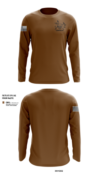 Long Sleeve Performance Shirt, C-Trp 1-180th, , Teamtime, Team time, sublimation, custom sports apparel, team uniforms, spirit wear, spiritwear, sports uniforms, custom shirts, team store, custom team store, fundraiser sports, apparel fundraiser