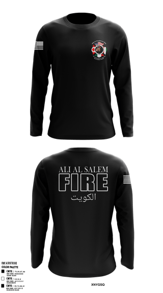 Long Sleeve Performance Shirt, 386th ECES/CEF, Fire Department, Teamtime, Team time, sublimation, custom sports apparel, team uniforms, spirit wear, spiritwear, sports uniforms, custom shirts, team store, custom team store, fundraiser sports, apparel fundraiser