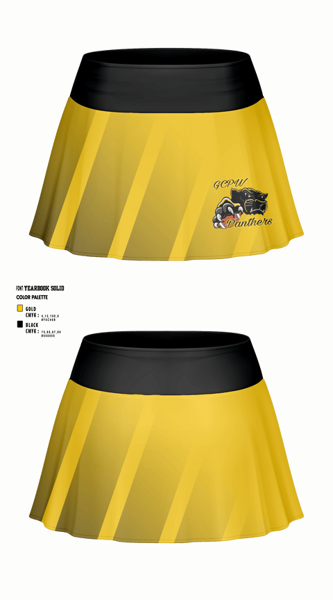 Skort, Greene County Pop Warner, Cheer, Teamtime, Team time, sublimation, custom sports apparel, team uniforms, spirit wear, spiritwear, sports uniforms, custom shirts, team store, custom team store, fundraiser sports, apparel fundraiser