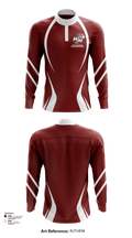 West Mecklenburg High School Volleyball 81317754 Quarter Zip Jacket - 133