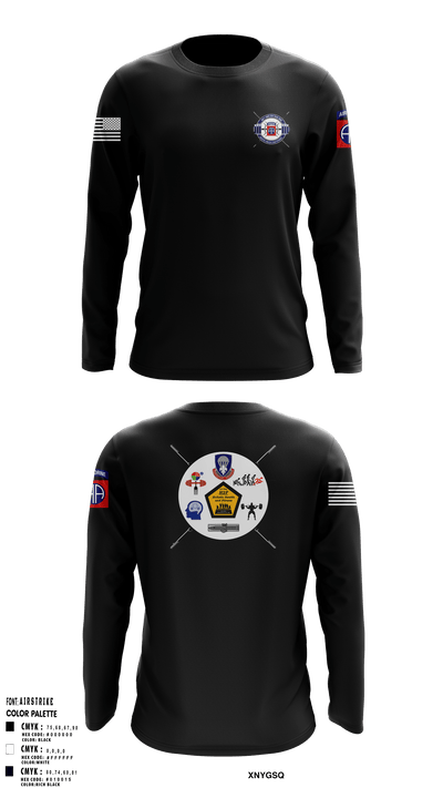 82nd ADSB H2F 64570500 Long Sleeve Performance Shirt - 1
