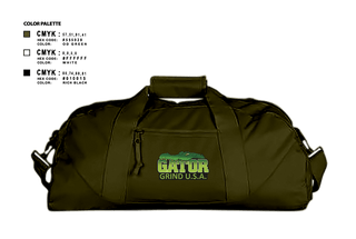 Duffle Bag, Gator Grind U.S.A.Gator Grind U.S.A., , Teamtime, Team time, sublimation, custom sports apparel, team uniforms, spirit wear, spiritwear, sports uniforms, custom shirts, team store, custom team store, fundraiser sports, apparel fundraiser