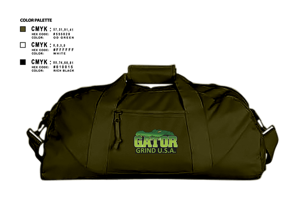 Duffle Bag, Gator Grind U.S.A.Gator Grind U.S.A., , Teamtime, Team time, sublimation, custom sports apparel, team uniforms, spirit wear, spiritwear, sports uniforms, custom shirts, team store, custom team store, fundraiser sports, apparel fundraiser