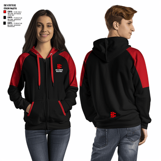 Zip Hoodie, Belle Chasse High School Volleyball, Women's Volleyball, Teamtime, Team time, sublimation, custom sports apparel, team uniforms, spirit wear, spiritwear, sports uniforms, custom shirts, team store, custom team store, fundraiser sports, apparel fundraiser