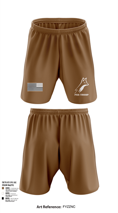 Fox troop 31876072 Athletic Shorts With Pockets - 4