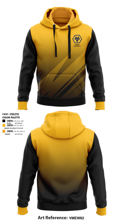 Corona wolves fc 30076997 Hoodie - 1