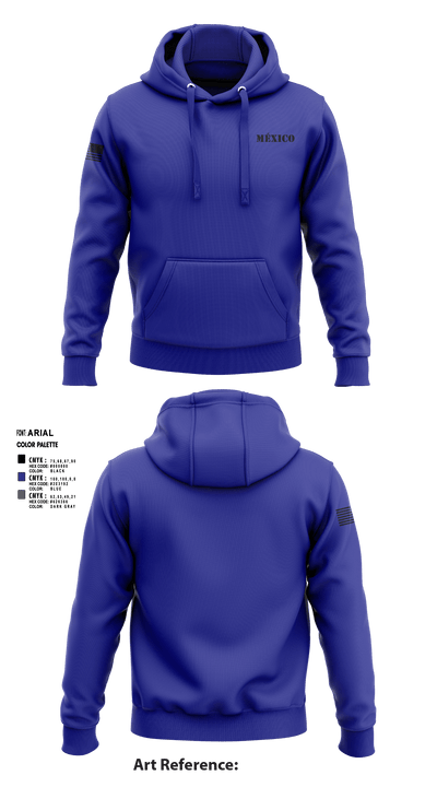 México 77334867 Hoodie - 2