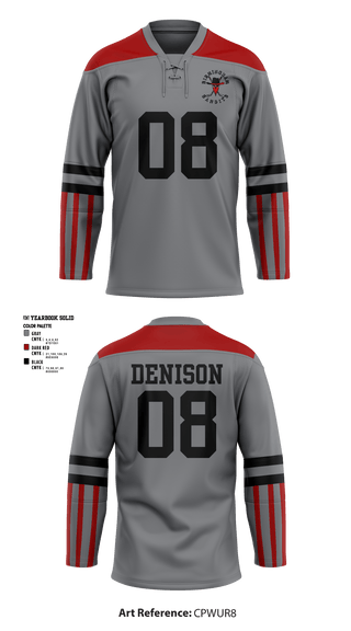 Hockey Jersey, Birmingham Bandits, Ice Hockey, Teamtime, Team time, sublimation, custom sports apparel, team uniforms, spirit wear, spiritwear, sports uniforms, custom shirts, team store, custom team store, fundraiser sports, apparel fundraiser