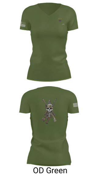 Women's Short Sleeve Vneck Shirt, HHC 2/130 IN, National Guard, Teamtime, Team time, sublimation, custom sports apparel, team uniforms, spirit wear, spiritwear, sports uniforms, custom shirts, team store, custom team store, fundraiser sports, apparel fundraiser