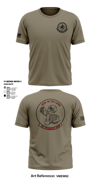 106 Hydraulic Shop 30264207 Short Sleeve Performance Shirt - 1