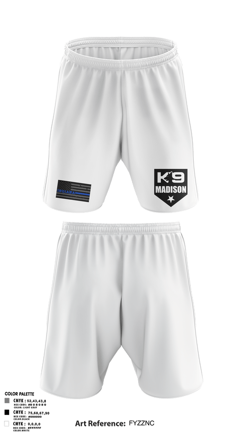 Athletic Shorts With Pockets, K-9, , Teamtime, Team time, sublimation, custom sports apparel, team uniforms, spirit wear, spiritwear, sports uniforms, custom shirts, team store, custom team store, fundraiser sports, apparel fundraiser