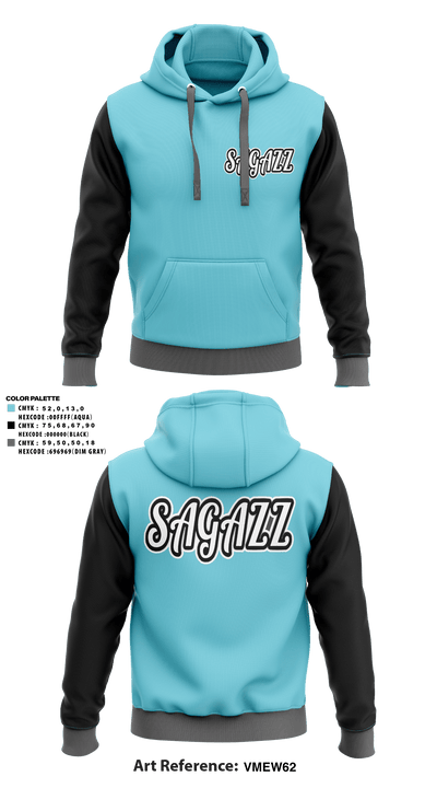 SAGAZZ 72853678 Hoodie - 1