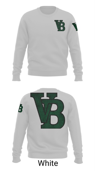 Crew Neck Sweatshirt, Van Buren Pointers, Football, Teamtime, Team time, sublimation, custom sports apparel, team uniforms, spirit wear, spiritwear, sports uniforms, custom shirts, team store, custom team store, fundraiser sports, apparel fundraiser