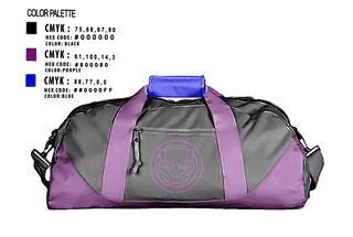 Duffle Bag, BLACK PANTHERS, Men's Basketball, Teamtime, Team time, sublimation, custom sports apparel, team uniforms, spirit wear, spiritwear, sports uniforms, custom shirts, team store, custom team store, fundraiser sports, apparel fundraiser