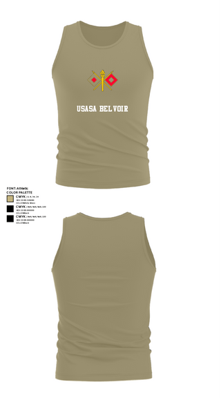 Tank Top, USASA BELVOIR, Army, Teamtime, Team time, sublimation, custom sports apparel, team uniforms, spirit wear, spiritwear, sports uniforms, custom shirts, team store, custom team store, fundraiser sports, apparel fundraiser