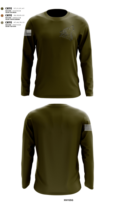 Dirty Dawgz 3192563 Long Sleeve Performance Shirt - 1