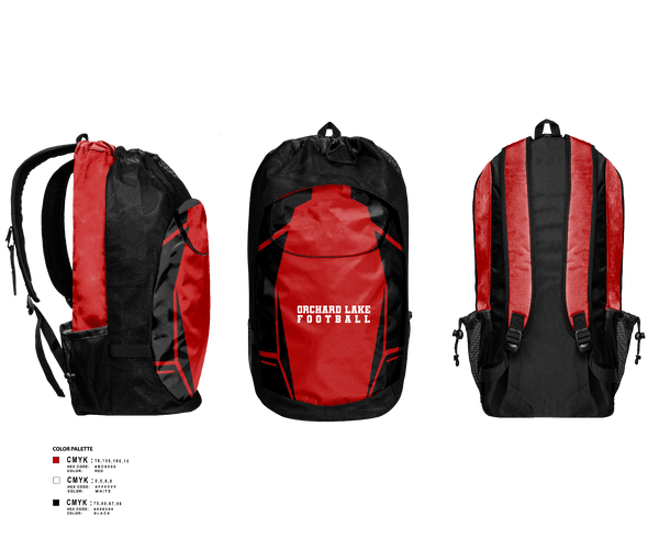 Gear Bag, Orchard Lake St Mary’s, Football, Teamtime, Team time, sublimation, custom sports apparel, team uniforms, spirit wear, spiritwear, sports uniforms, custom shirts, team store, custom team store, fundraiser sports, apparel fundraiser
