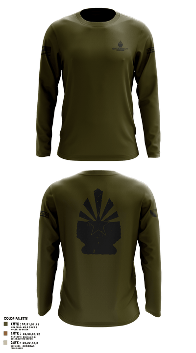 Greenside 5422440 Long Sleeve Performance Polo - 96