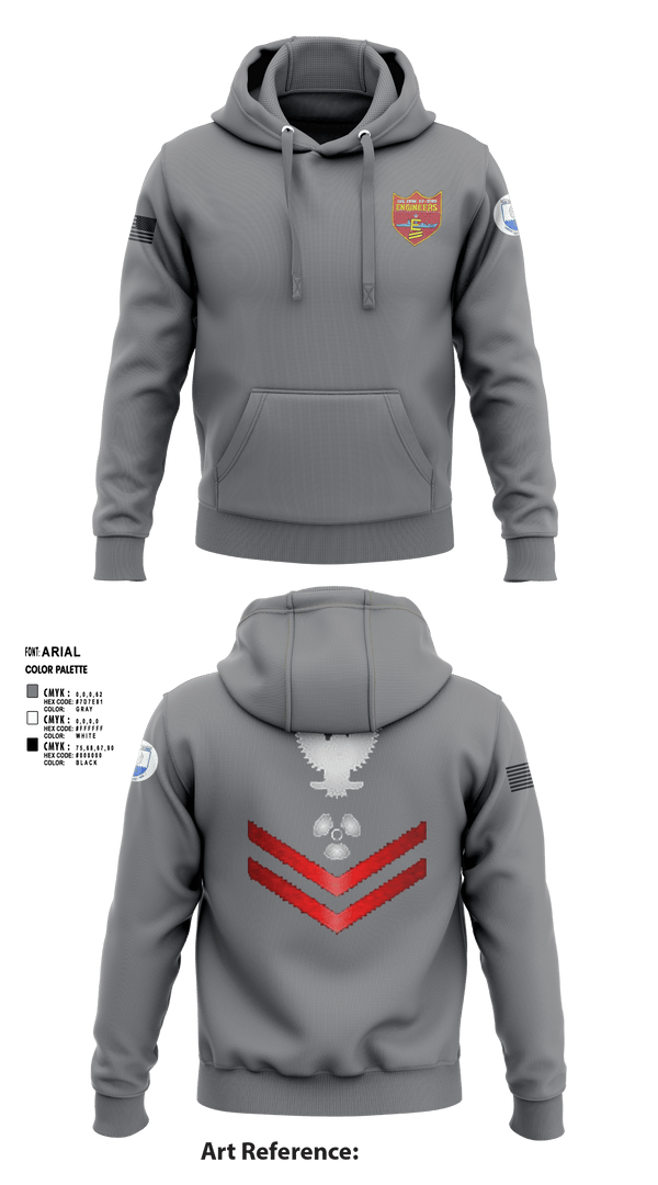 Hoodie, USS COOK FF-1083, Navy, Teamtime, Team time, sublimation, custom sports apparel, team uniforms, spirit wear, spiritwear, sports uniforms, custom shirts, team store, custom team store, fundraiser sports, apparel fundraiser