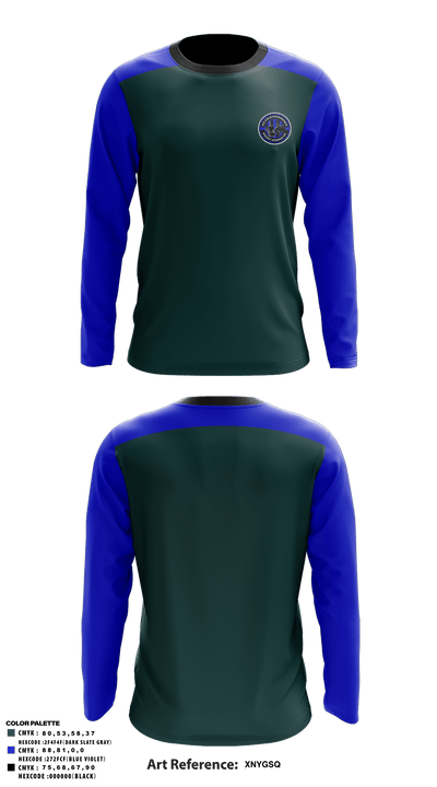 Ice cold experience 20241848 Long Sleeve Performance Polo - 1