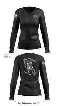 Q Troop 4/278th 47138510 Women's Long Sleeve V-neck Shirt - 101